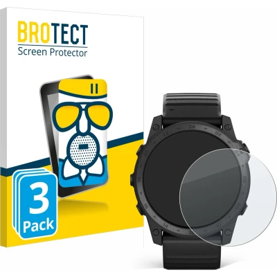Afbeelding van BROTECT Screenprotector voor Garmin Tactix 7 AMOLED Folie Beschermfolie Beschermglas matte (3 Stuks)