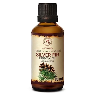 Afbeelding van Zilverspar Essentiële Olie 50ml 100% Puur &amp; Natuurlijk Aromatherapie Geurolie Geurverspreider Ontspanning Toevoegen aan Bad Cosmetica Massage Wellness Aroma Lamp Of Elektrische Diffuser