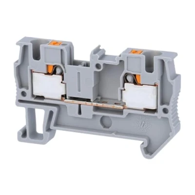 Afbeelding van PHOENIX CONTACT PT 4 doorvoerklem, grijs, 800 V, 32 A, 2 aantal aansluitingen, doorsnede 0,2 mm² 6 mm², push in aansluiting, 50 stuks