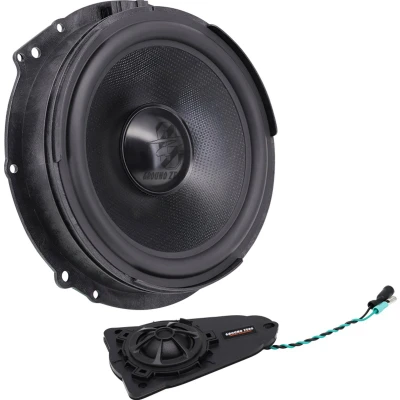 Afbeelding van Ground Zero GZCS200.2VW T5/T6 luidspreker set 20 cm 2 weg compo 80 watts RMS