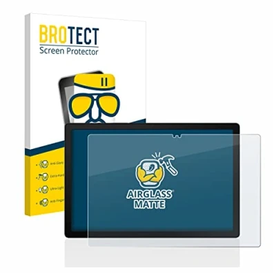 Afbeelding van BROTECT AirGlass Matte kogelwerende glasfolie (1 Stuk, Galaxy Tab A8), Tablet beschermfolie