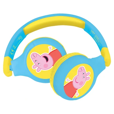 Afbeelding van Peppa Pig Bluetooth &amp; Whired Opvouwbare Koptelefoon . 3380743093079