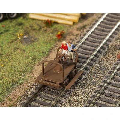 Afbeelding van Faller Draisine modelbouwsets, hobbybouwspeelgoed voor kinderen, modelverf en accessoires