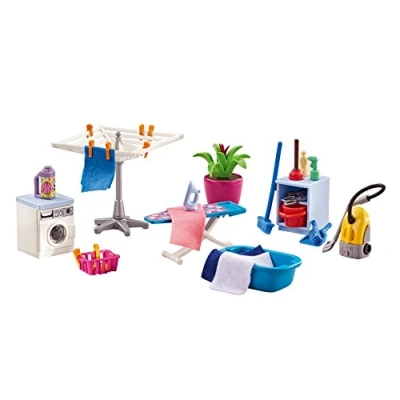 Afbeelding van Playmobil Wasruimte inrichting (folieverpakking) 6557