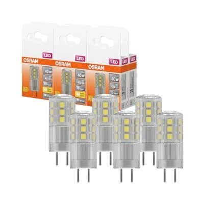 Afbeelding van OSRAM Lamps, Base: GY6.35, Warm wit, 2700K, 4W, vervanger voor 40 W, helder, LED PIN 12 V Verpakking van 6,Warm Wit