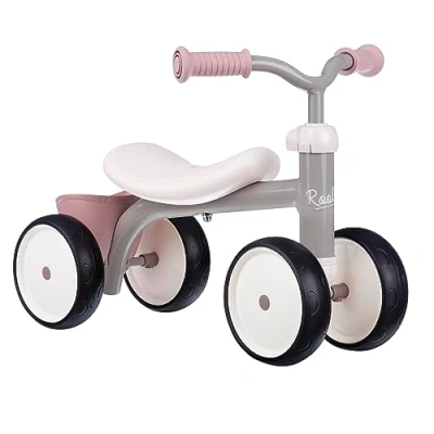 Afbeelding van Smoby Rookie Loopfiets Step Roze Ontdek de Wereld op Vier Wielen!
