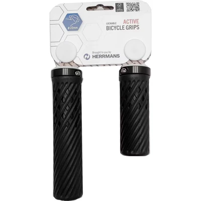 Afbeelding van Herrmans handvatten Luna Lock 90/130 x 22 mm zwart