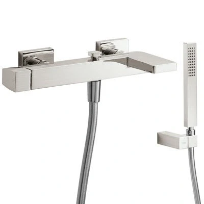 Afbeelding van Badmengkraan Tres Slim Exclusive Opbouw Vierkant RVS
