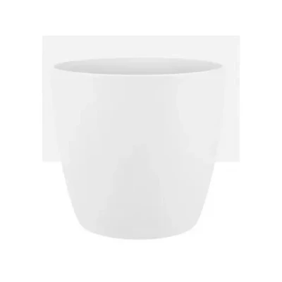 Afbeelding van Bloempot Brussels rond 22 cm wit elho