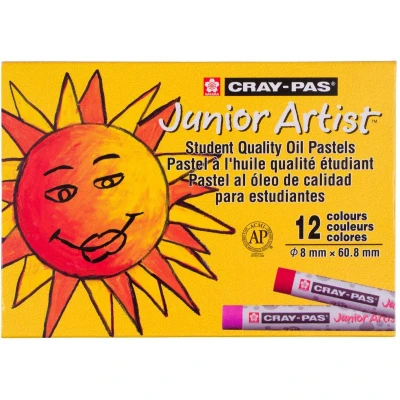 Afbeelding van Sakura Cray Pas Junior Artist Oliepastels Set, 12st.