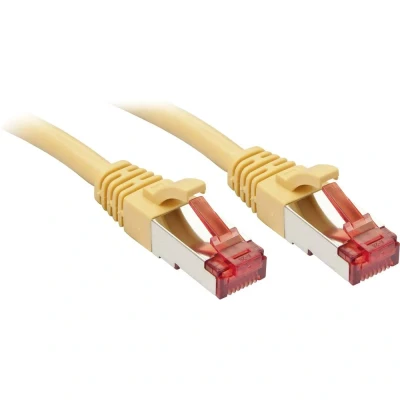 Afbeelding van LINDY 47768 RJ45 Netwerkkabel, patchkabel CAT 6 S/FTP 10.00 m Geel Snagless 1 stuk(s)