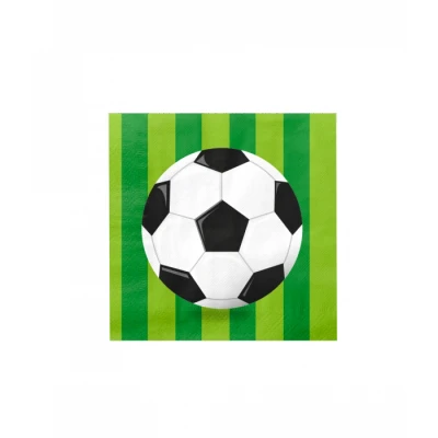 Afbeelding van Voetbal World Servetten 16 stuks