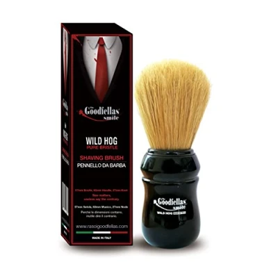 Afbeelding van THE GOODFELLAS&#039; SMILE Wild Hog Von Omega Borstels, zuivere borstelharen, scheerkwast, 57 mm