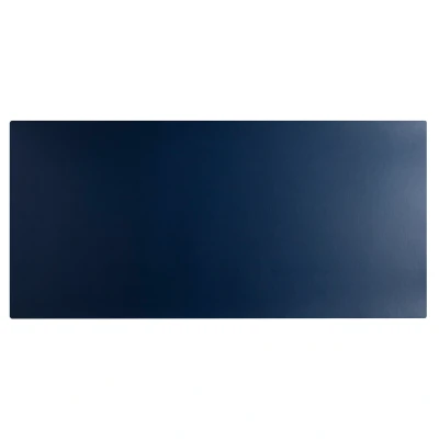 Afbeelding van Exacompta Ref. 29164E 1 Home Office bureaulegger in tweekleurig kunstleder (polyurethaan) zacht en stevig afmetingen 43 x 90 cm marine/sky kleur opgerold geleverd