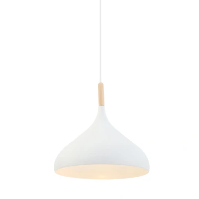 Afbeelding van Mexlite hanglamp 1 lichts 33x160 cm wit