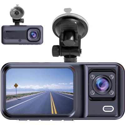 Afbeelding van Denver Dashcam Voor Auto en Cabin Camera Full HD 120 Groothoek Loop Opname G Sensor CCT2500
