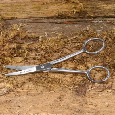Afbeelding van Mars Coat King Solingen Gebogen Schaar ca. 13 cm Professionele Huisdierverzorging