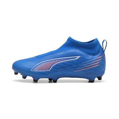 Afbeelding van FUTURE 6 MATCH+ FG/AG voetbalschoenen zonder veters, Blauw/Rood/Wit, Maat 28 PUMA