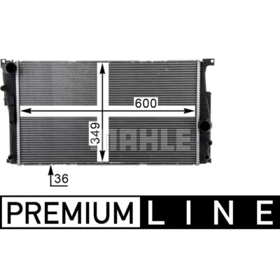 Afbeelding van Mahle Original Radiateur CR 1725 000P