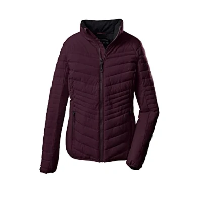 Afbeelding van killtec dames Gewatteerd jack/jack in donslook met opstaande kraag KOW 60 WMN QLTD JCKT, plum, 42, 38640 000