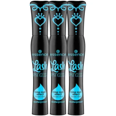 Afbeelding van 3x essence Lash Princess False Effect Mascara Waterproof Black 12 ml