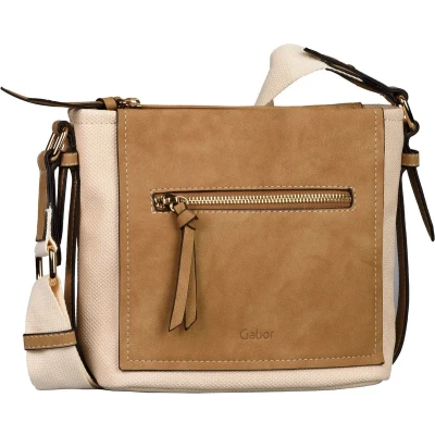 Afbeelding van Gabor Schoudertas Ava Cross bag Mixed Cognac Beige