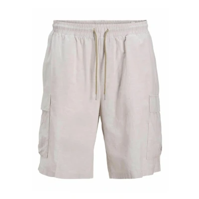Afbeelding van Jack &amp; Jones Lockere Loose FIT Shorts, Heren, Maat: XS, Crockery