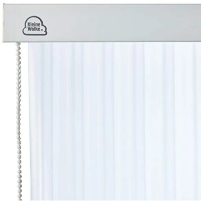 Afbeelding van Kleine Wolke 3319108745 hoekdoucherolgordijn, 138x62x240 cm, melky