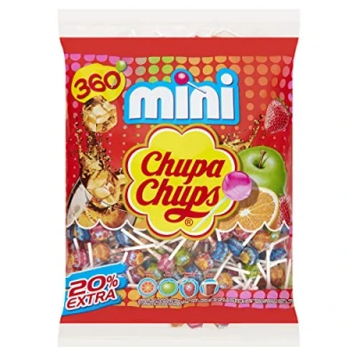 Afbeelding van Chupa Chups Lolly&#039;s Mini (Navulzak) 360 stuks