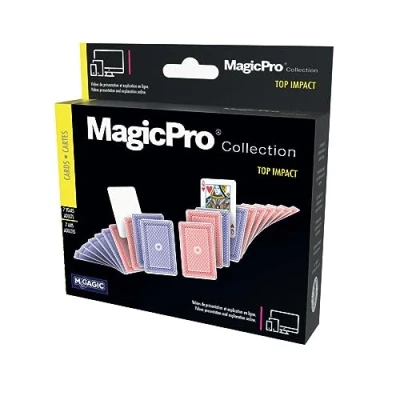 Afbeelding van Megagic 522 Magische kaartspel Top Impact met DVD