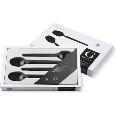 Afbeelding van Gense Dorotea Night Dessertlepel 17,8 cm 4 stuks Zwart staal