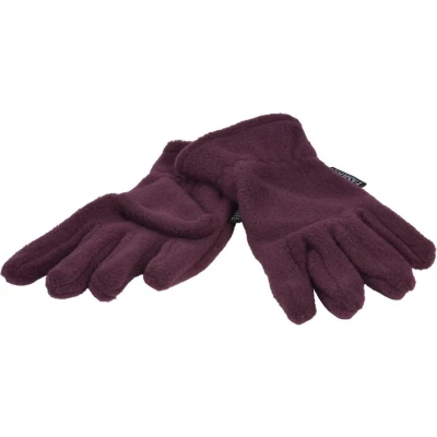 Afbeelding van P&amp;T Handschoenen Kinderen Micro Fleece Donker Paars 5 6j