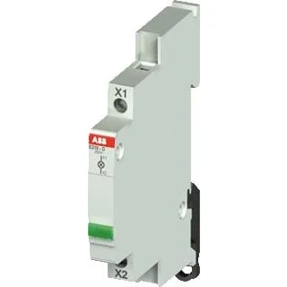 Afbeelding van ABB E217 16 01C Verlichte drukknop Rood 16A 250VAC 1 verbreekcontact met LED, Knoppen + Schakelaars,