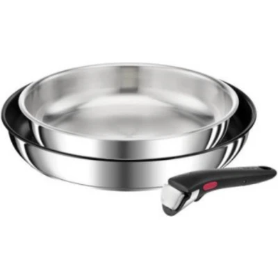 Afbeelding van Pan Tefal L9739102 Zwart Roestvrij staal
