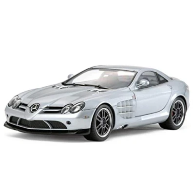 Afbeelding van TAMIYA 24317 1:24 Mercedes Benz SLR722 McLaren 2006 getrouwe replica, modelbouw, kunststof kit, hobby, lijmen, modelbouwdoos, montage, onbeschilderd, veelkleurig