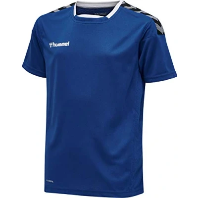 Afbeelding van Hummel Tshirt print voor kinderen, Maat: 128, True blue