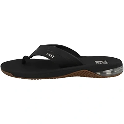 Afbeelding van Reef Heren Anchor Flip Flop, Zwart/Zilver, 47 EU