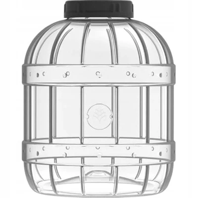 Afbeelding van Browin Zuurkoolglas met kunststof deksel, voor inmaakkommers, inmaakglas, 5 l