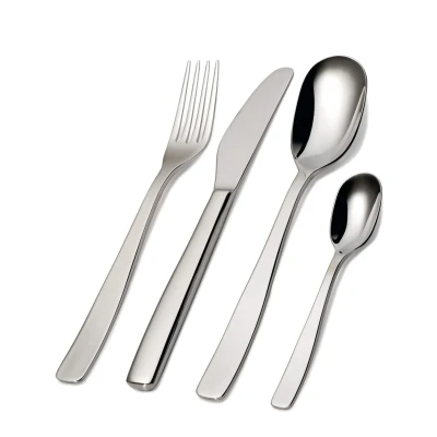 Afbeelding van Alessi Bestekset Knifeforkspoon AJM22S24M Monoblock 24 Delig door Jasper Morrison