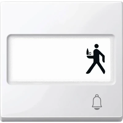 Afbeelding van Merten MEG3365 0319 Wisselschakelaar Afdekking System M Polar wit