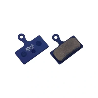 Afbeelding van BBB Cycling DiscStop Remblokken Schijfremblokken Compatibel met Shimano XTR 2011 Schijfremmen Blauw BBS 56