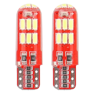 Afbeelding van AMiO LED CANBUS 15SMD 4014 T10e (W5W) SILCA Wit 12V