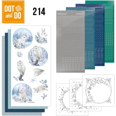 Afbeelding van Dot and Do 214 Amy Design Awesome Winter Animals