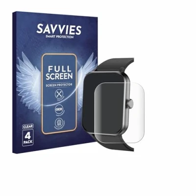 Afbeelding van Savvies (4 Stuks) Full Screen Scherm Beschermfolie voor Blackview R50 Cover Protector 3D Curved [Edge to Edge, Ultra Clear, Scratch Proof]