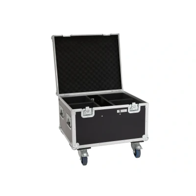 Afbeelding van Roadinger Flightcase 4x LED IP PAR 7x8W QCL/7x9W SCL met wielen