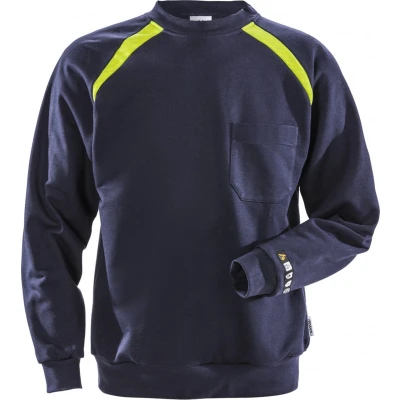Afbeelding van Fristads Flamestat Sweatshirt 984 Sfla Donker marineblauw XS