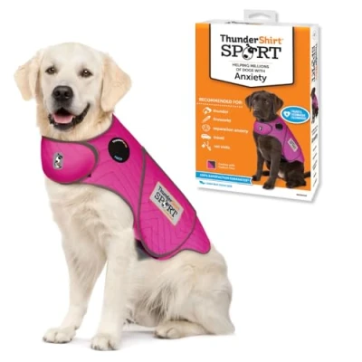 Afbeelding van Thundershirt honden Hond Angst Jas, Fuchsia, XL UK