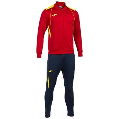 Afbeelding van Joma Trainingspak Championship VII rood marineblauw