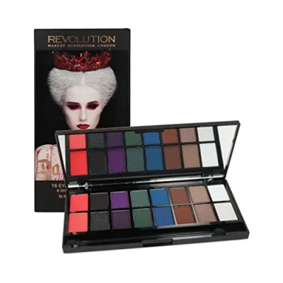 Afbeelding van Makeup Revolution Shimmer &amp; Matte Oogschaduw Palette Dark Reign