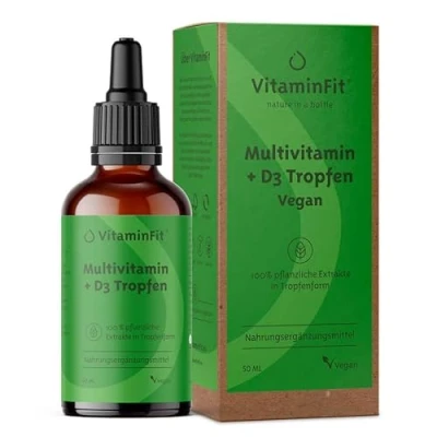 Afbeelding van Vegan Multivitamine + D3 Druppels